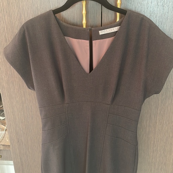 MARC NEW YORK by Andrew Marc Gray Office Dress - Picture 3 of 17